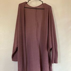 SHEIN Purple Cardigan M